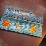 'By The Sea' Art Glass Tray