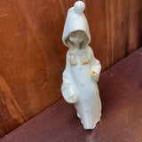 Lladro Porcelain 'Sheperdess w/Basket