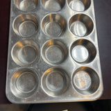 Vintage Aluminum Muffin Tins