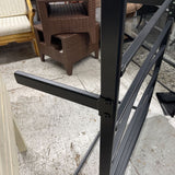 Black Metal Platform Twin Frame