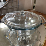Glass Casserole Dish w/Cover