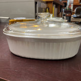 Corning Ware Oval Baking Dish w/Lid