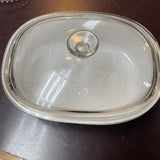Corning Ware Oval Baking Dish w/Lid