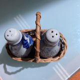 Vintage German Stoneware Salt&Pepper Shakers
