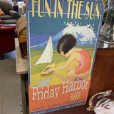 Friday Harbor Metal Sign