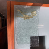 Art Glass Golfer Tray