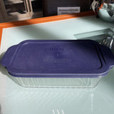 Pyrex Sculpted Baking Dish w/Lid