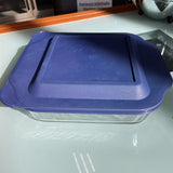 Pyrex Sculpted Baking Dish w/Lid