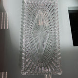 Pressed Glass Trinket/Snack Tray