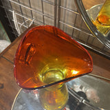Vintage Blenko Amberina Tall Pitcher Handblown