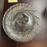 Mid-Century Crystal One Biscuit Jar