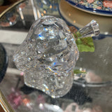 Waterford Crystal Strawberry Paperweight