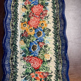Polish Pottery Unikat Rectangular Platter