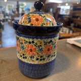 Polish Pottery Unikat Canister