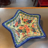 Polish Pottery Unikat Star Bowl