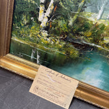 "Vienna Woods" Original Oil by Hans Scheffel