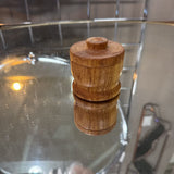 Small Wood Cov'd Trinket Box