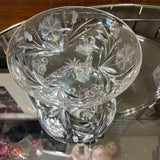 Vintage Tr-Foot Glass Bowl