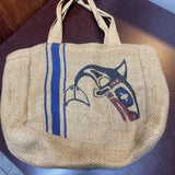Jute Alaska Tote Bag