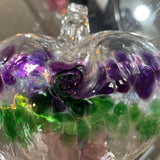 Hanging Blown Glass Heart