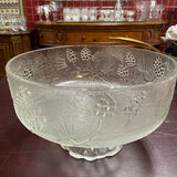 Vintage Indiana Glass Tiara Pinecone Ponderosa Bowl