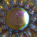 Vintage Indiana Carnival Glass Deviled Egg Platter