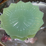 Vintage Federal Glass Petal Bowl