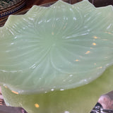 Vintage Federal Glass Petal Bowl