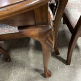 Dining Table w/Two 16.5" Leaves - As Is