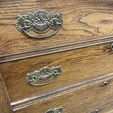 Oak 5 Drawer Dresser