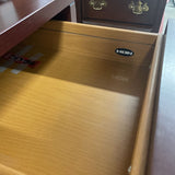 Large Hon Wood Desk w/2 Locking Drawers