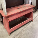Vintage Wooden Milking/Step Stool