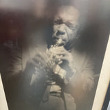 Coltrane on Soprano Vintage Poster, Framed
