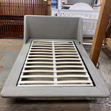 Upholstered Platform Bed Frame (as is)
