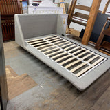 Upholstered Platform Bed Frame (as is)