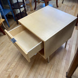 Modern Light Wood One Drawer Nightstand