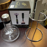 Wine Breather Carafe w/ Holder & Cleaning Beads