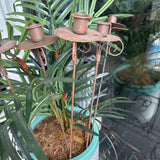 Two's Company Garden Candlestick Holder