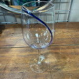 Glass Swirl Wine Glass