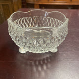 Vintage Indiana Glass Diamond Point Candy Dish