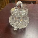 Zajecar Lead Crystal Marmalade Jar
