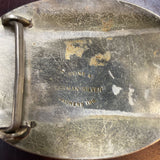 German Silver Belt Buckle
