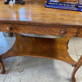 Vintage Quarter Sawn Desk/Table w/1 Drawer