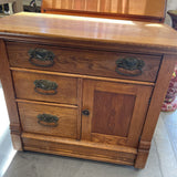Dry Sink Cabinet w/3 Drawers & 1 Door
