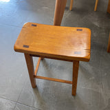 Wooden Counter Height Stool