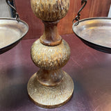 Vintage Marble & Metal Balance Scale