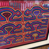 Vintage Mola Textile Art