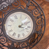 Metal Iron Clock
