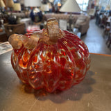 Blown Glass Pumpkin