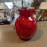 Murano-Style Glass Pitcher